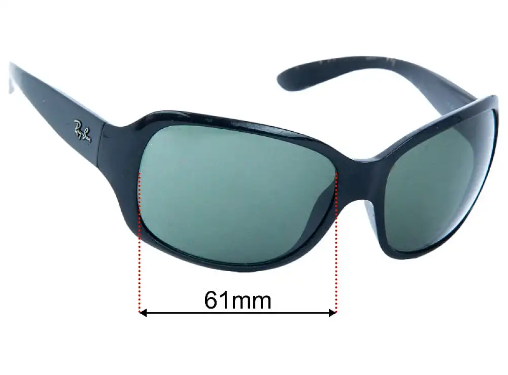 Ray-Ban RB4118 61mm Replacement Lenses